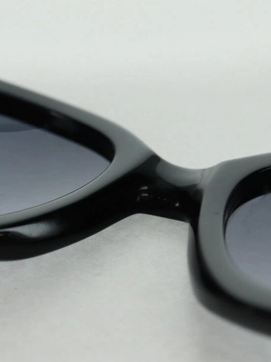 CHANEL Sunglasses plastic Black CC Auth ka1252 main image 9